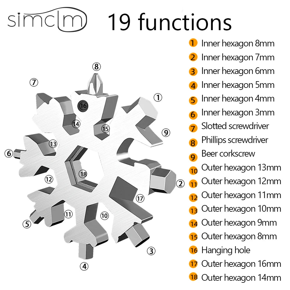 Multi Function Snowflake