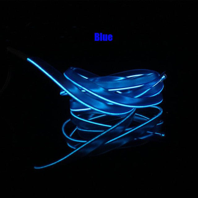 Car interior LED light strips