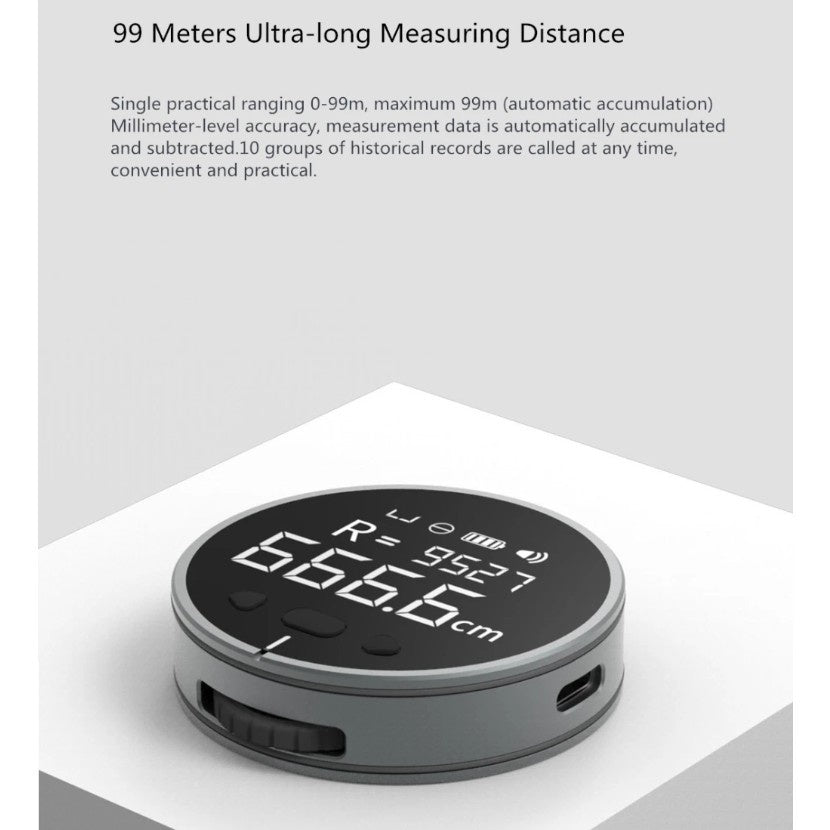 Mini portable electric ruler